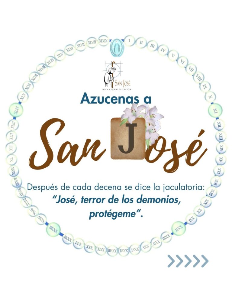 Azucenas a San José 01