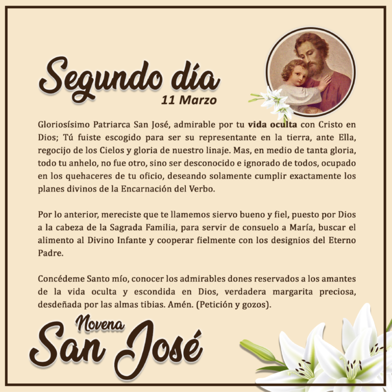 Novena San José - Día 02